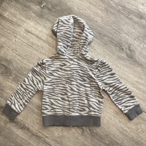 Gymboree Gray Velour Sweat Jacket and Skirt Size 4 - Picture 3 of 9